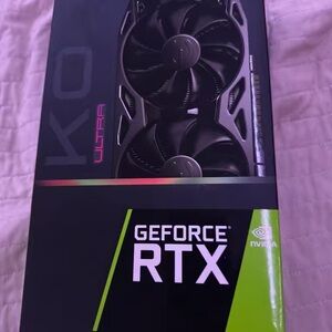 NVIDIA GeForce RTX Graphics Card - Black and Green